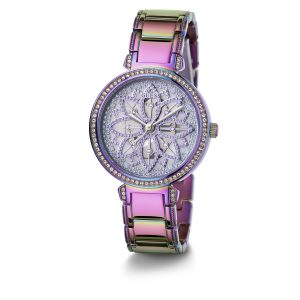Reloj Guess Mujer Lily. Acero Inoxidable Morado GW0528L4