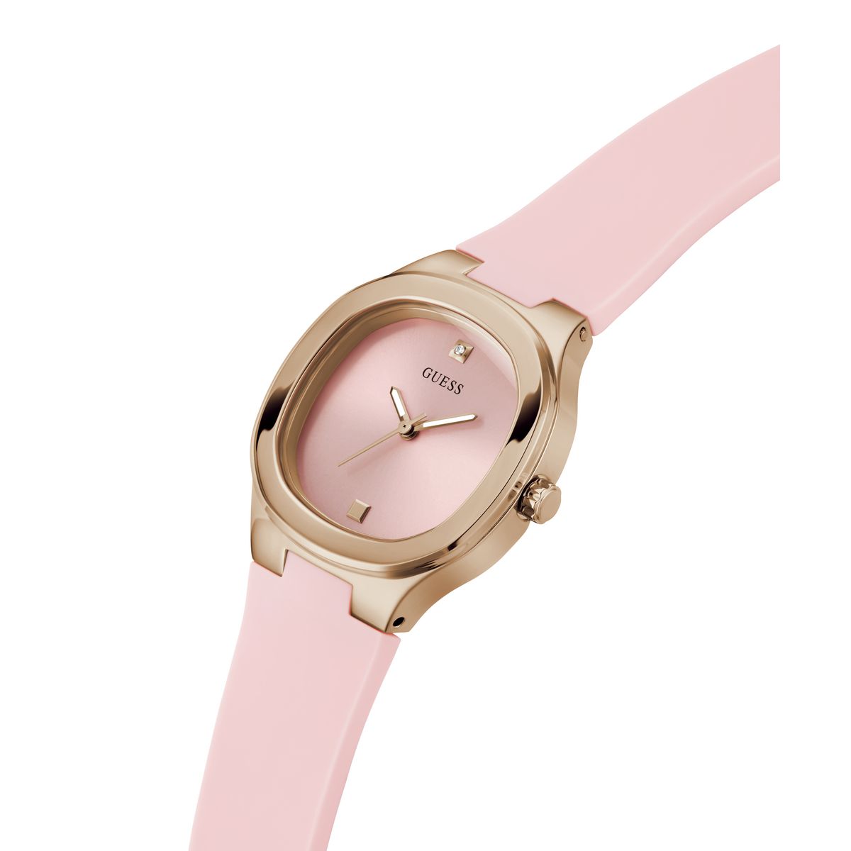 Reloj Guess Mujer Eve. Silicona Rosado GW0658L2 - Imagen 3