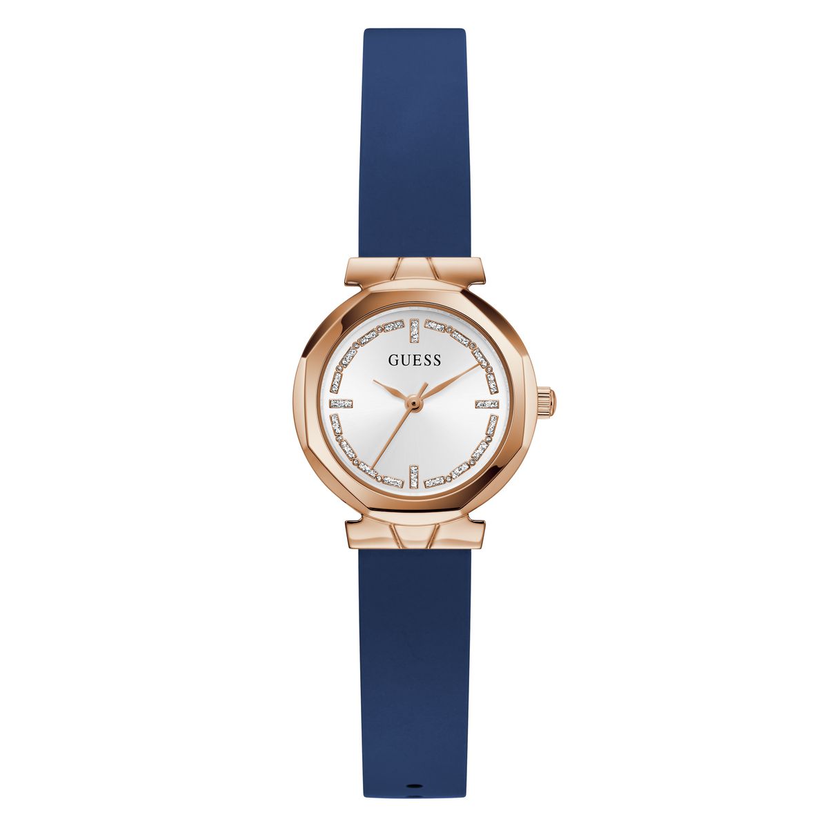 Reloj Guess Mujer Mini Rumour. Silicona Azul GW0928L3