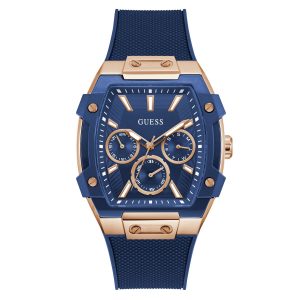 Reloj Guess Hombre Phoenix. Silicona Azul GW0956G4