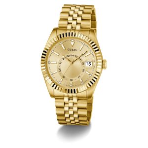 Reloj Guess Hombre Jaden. Acero Inoxidable Dorado GW0977G2
