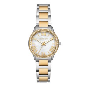 Reloj Michael Kors Mujer Sage Mini. Acero Inoxidable Plateado MK4910