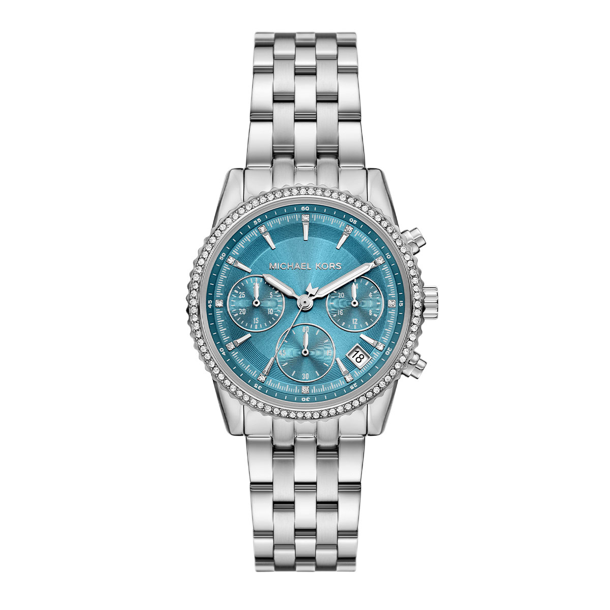 Reloj Michael Kors Mujer Bryant Mini. Acero Inoxidable Plateado MK7539