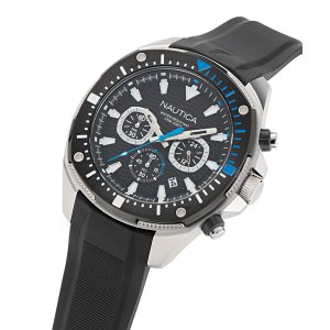 Reloj Nautica Hombre NCT Bluesail. Silicona Negro NAPBSF501