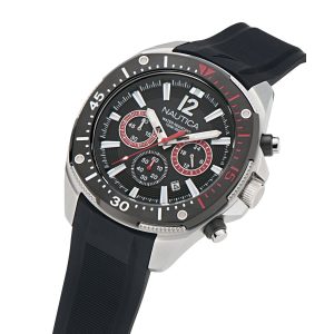 Reloj Nautica Hombre NCT Bluesail. Silicona Negro NAPBSS501