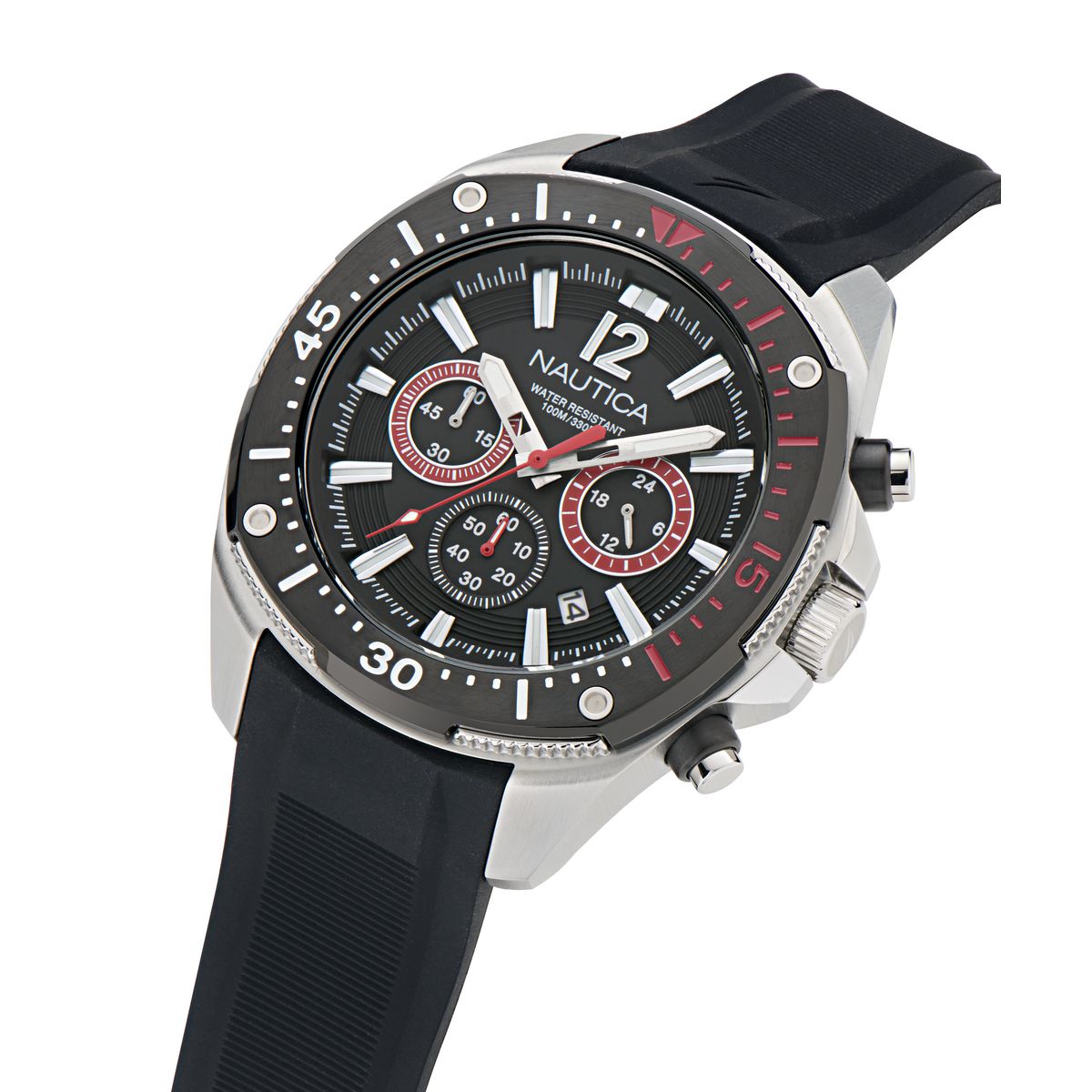 Reloj Nautica Hombre NCT Bluesail. Silicona Negro NAPBSS501 - Imagen 2