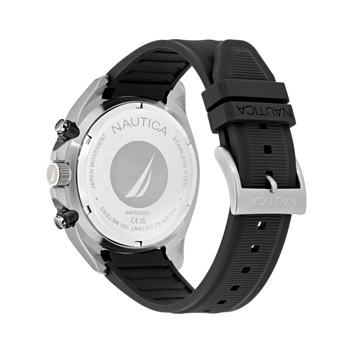Reloj Nautica Hombre NCT Bluesail. Silicona Negro NAPBSS501 - Imagen 3