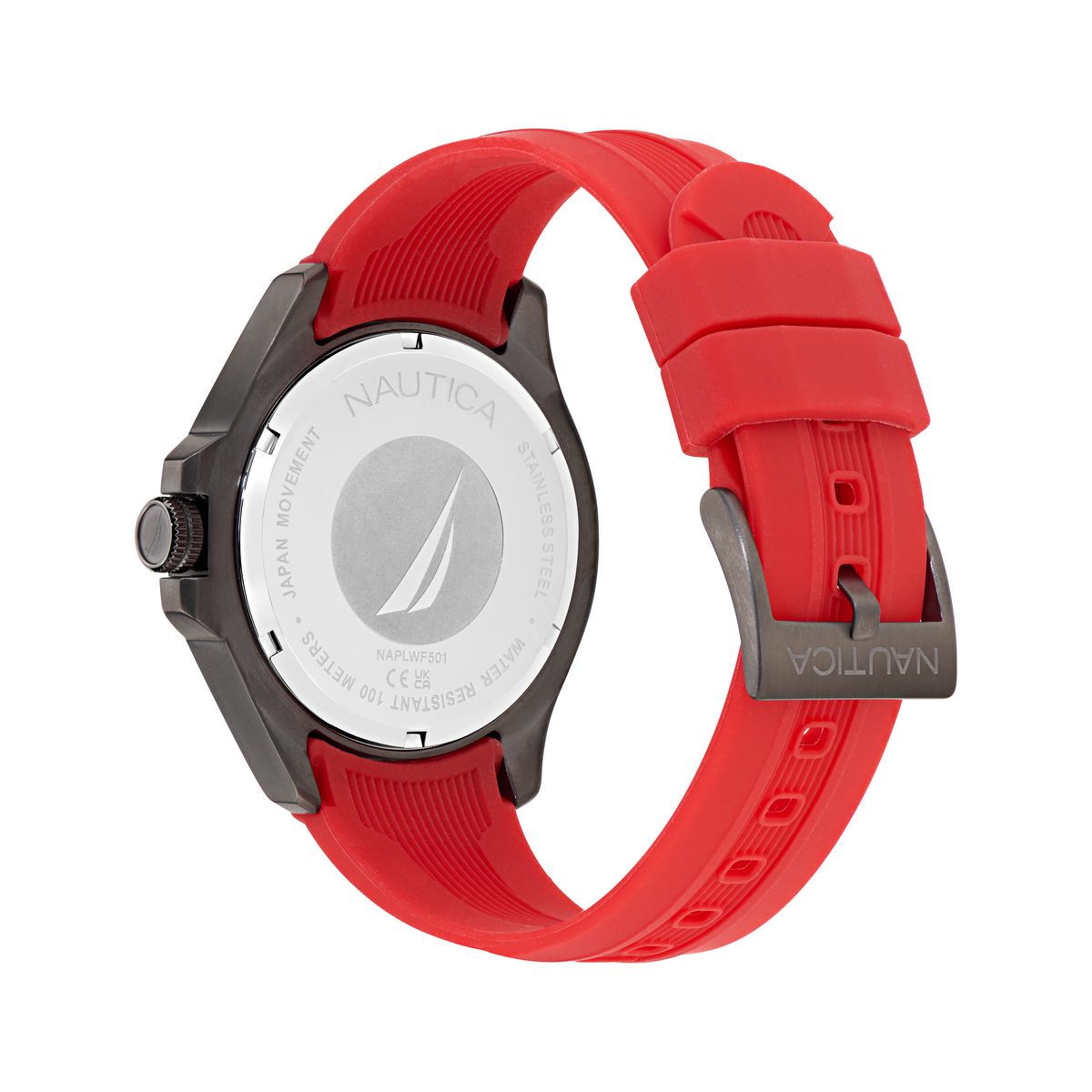 Reloj Nautica Hombre NCT Leeway. Silicona Rojo NAPLWF5O1 - Imagen 2