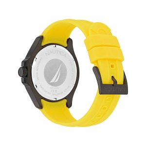 Reloj Nautica Hombre NCT Leeway. Silicona Amarillo NAPLWF5O2