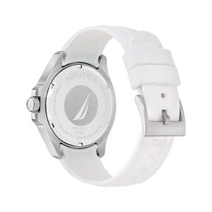 Reloj Nautica Hombre NCT Leeway. Silicona Blanco NAPLWF5O3