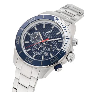 Reloj Nautica Hombre One. Acero Inoxidable Plateado NAPNOF303