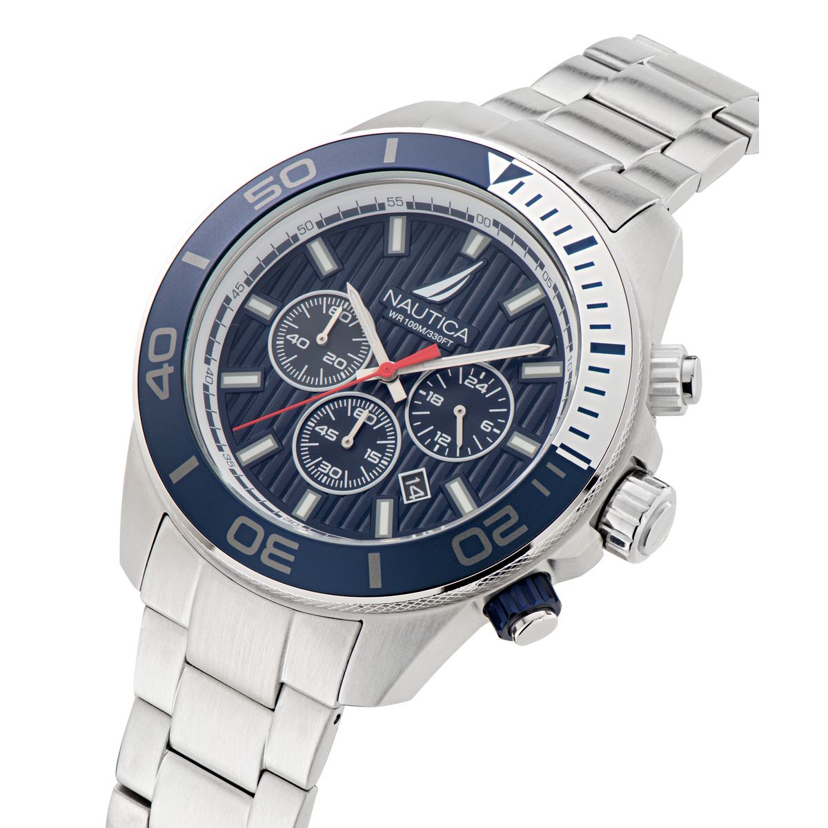 Reloj Nautica Hombre One. Acero Inoxidable Plateado NAPNOF303 - Imagen 2