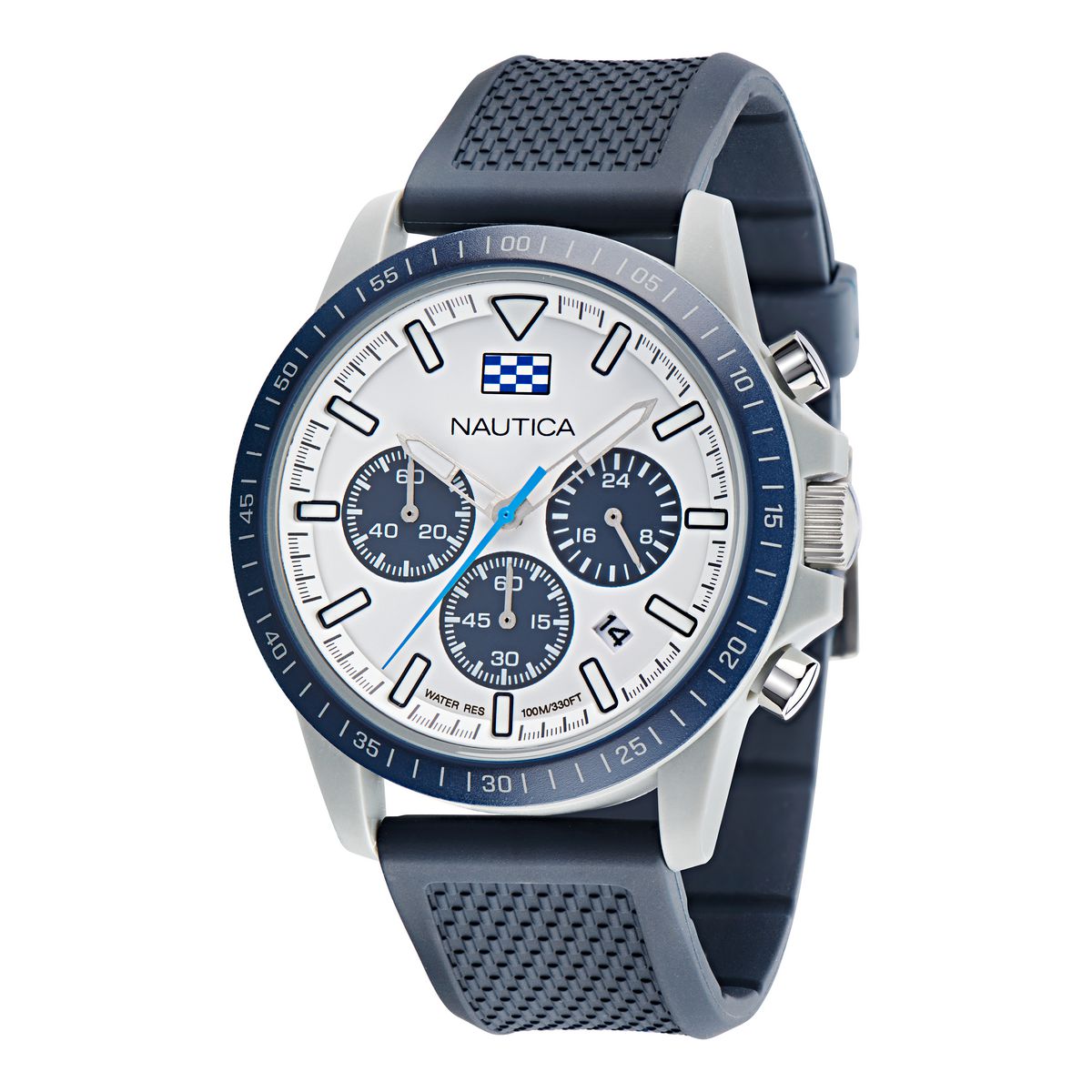 Reloj Nautica Hombre One. Silicona Azul NAPNOF3S1