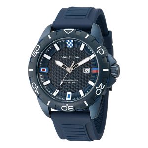 Reloj Nautica Hombre. Silicona Azul NAPNRS506