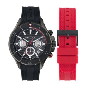 Reloj Nautica Hombre Black Strap. Silicona Negro NAPNSF503