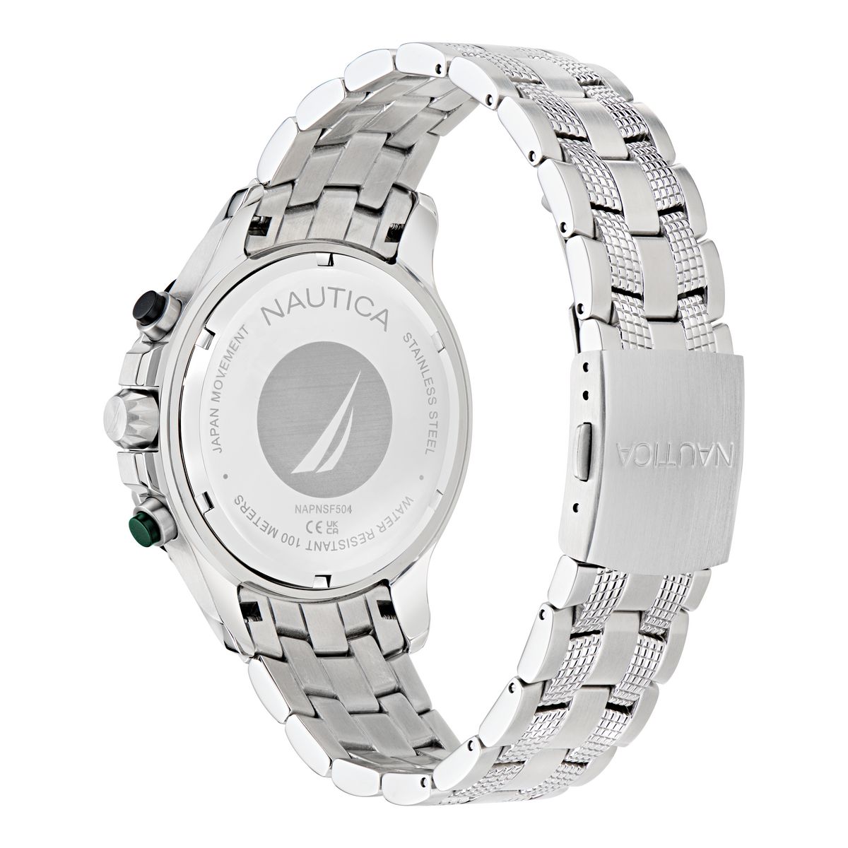 Reloj Nautica Hombre NST. Acero Inoxidable Plateado NAPNSF504 - Imagen 3