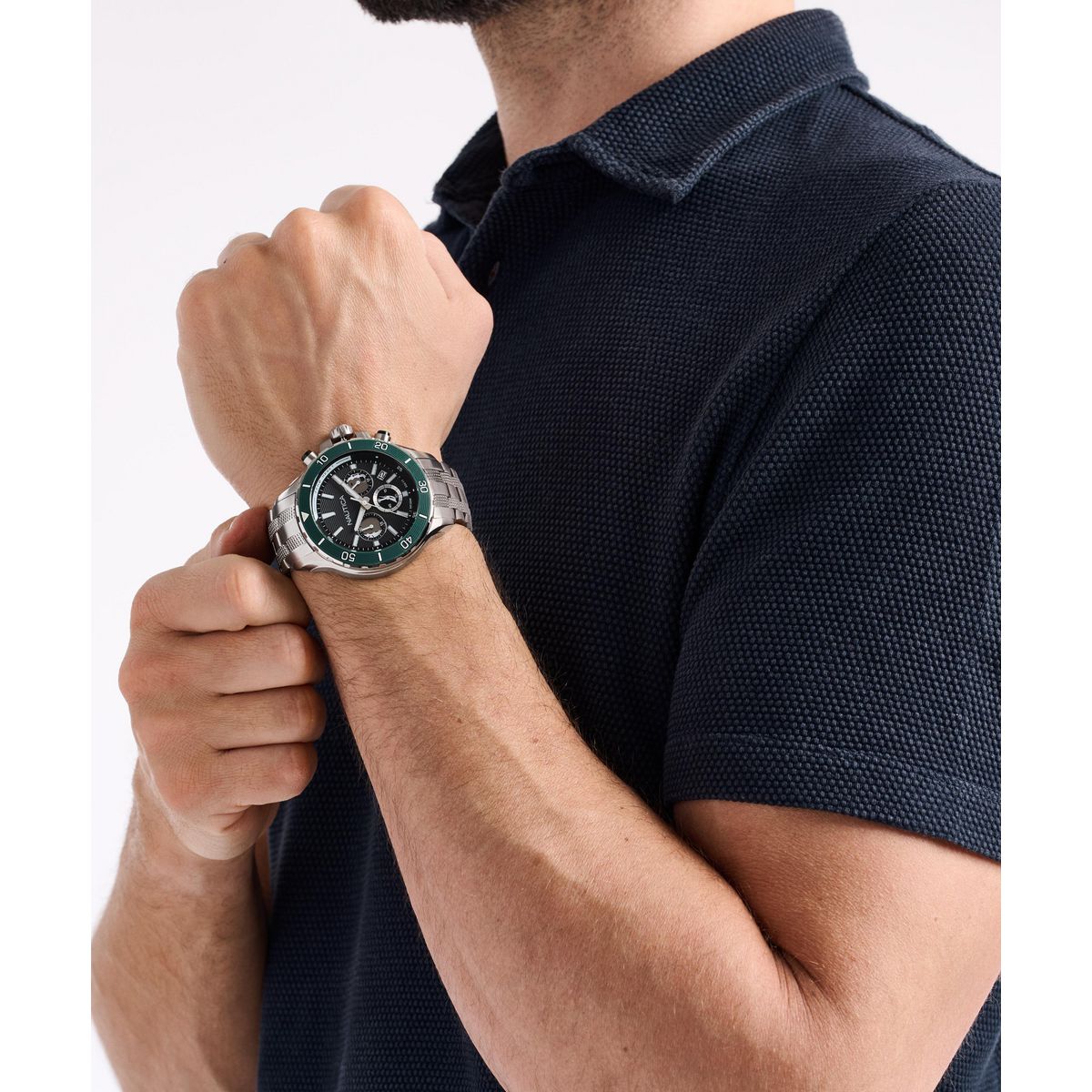 Reloj Nautica Hombre NST. Acero Inoxidable Plateado NAPNSF504 - Imagen 4
