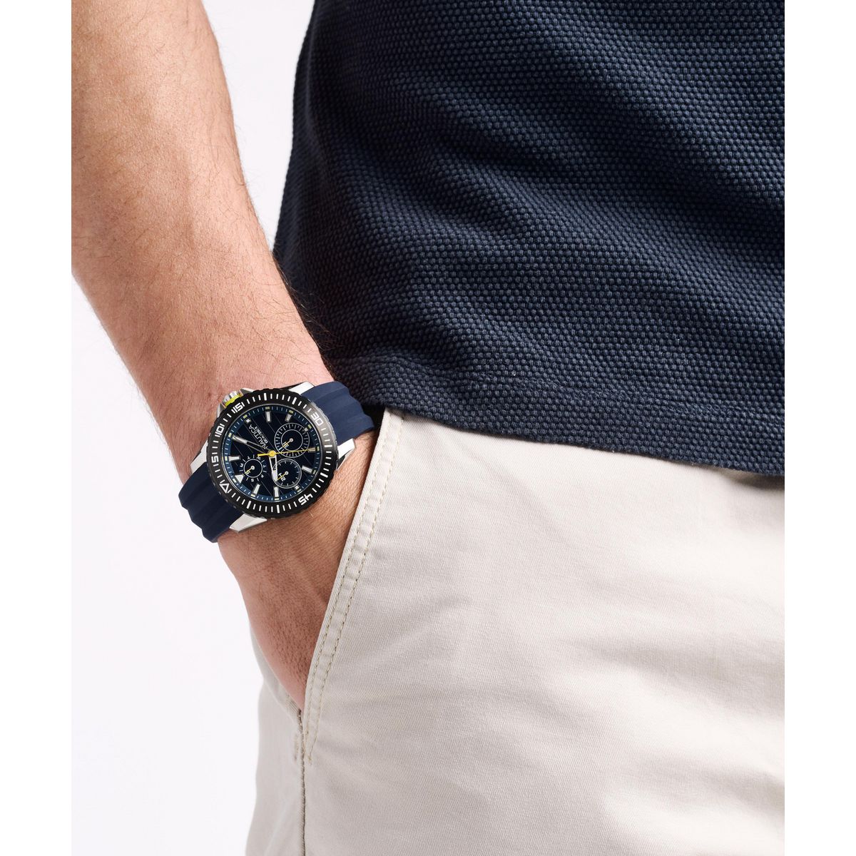 Reloj Nautica Hombre NST. Silicona Azul NAPNSF506 - Imagen 4