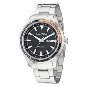 Reloj Nautica Hombre NST Everyday. Acero Inoxidable Plateado NAPNSF514