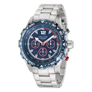 Reloj Nautica Hombre NST. Acero Inoxidable Plateado NAPNSS404