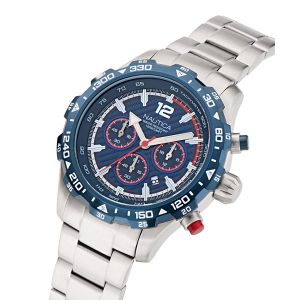 Reloj Nautica Hombre NST. Acero Inoxidable Plateado NAPNSS404