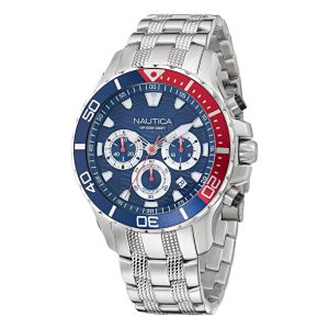 Reloj Nautica Hombre NST. Acero Inoxidable Plateado NAPNSS504
