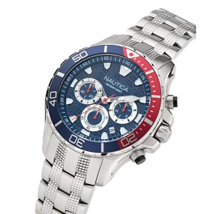 Reloj Nautica Hombre NST. Acero Inoxidable Plateado NAPNSS504