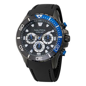 Reloj Nautica Hombre NST. Silicona Negro NAPNSS506