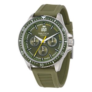 Reloj Nautica Hombre NCT. Poliuretano Verde NAPWRF402