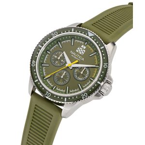 Reloj Nautica Hombre NCT. Poliuretano Verde NAPWRF402