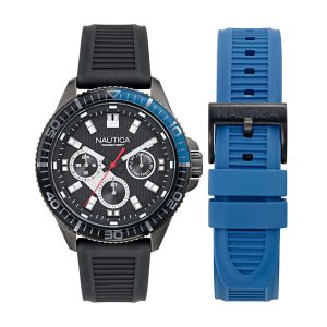 Reloj Nautica Hombre NCT. Poliuretano Negro NAPWRS503