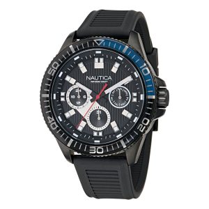 Reloj Nautica Hombre NCT. Poliuretano Negro NAPWRS503