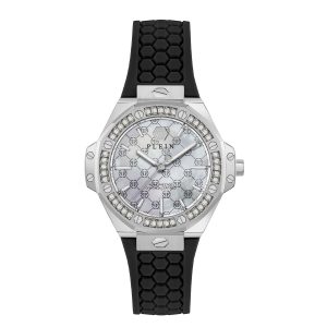 Reloj Philipp Plein Mujer Royal Prestige. Silicona Negro PW4FA0325