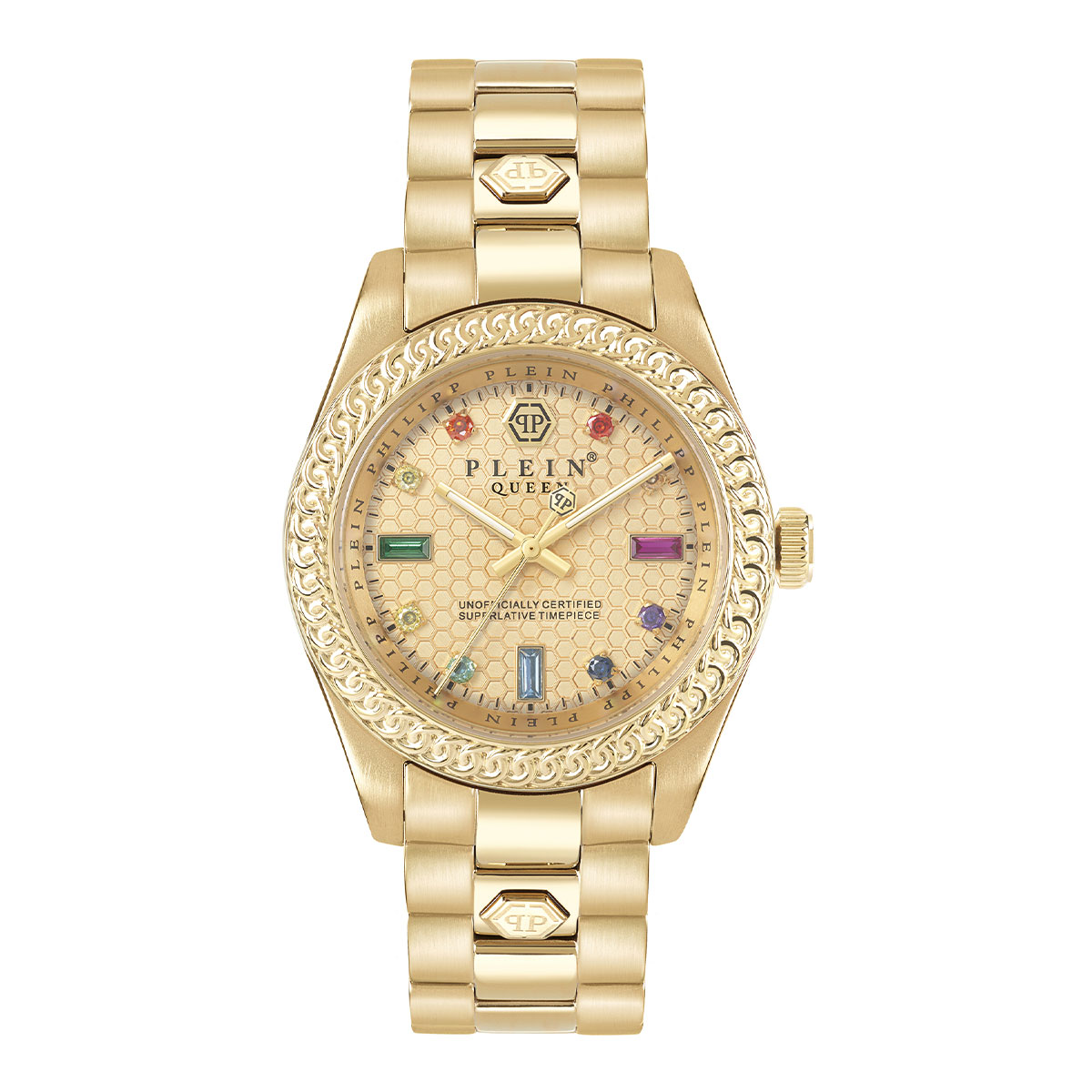 Reloj Philipp Plein Mujer Queen. Acero Inoxidable Dorado PWDAA0721