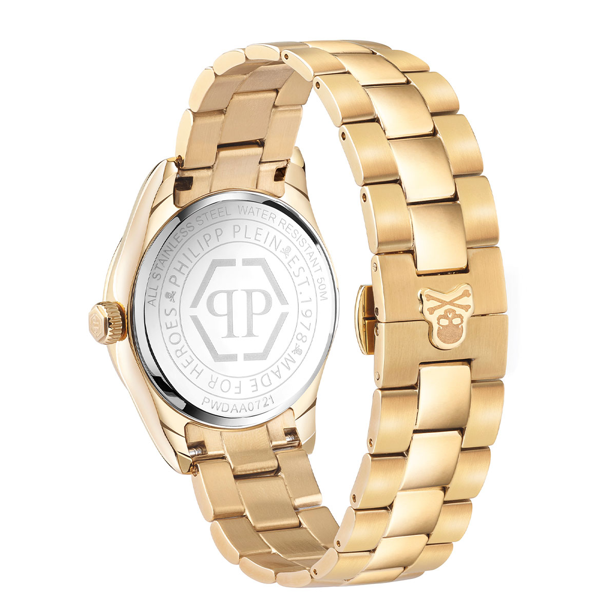 Reloj Philipp Plein Mujer Queen. Acero Inoxidable Dorado PWDAA0721 - Imagen 3
