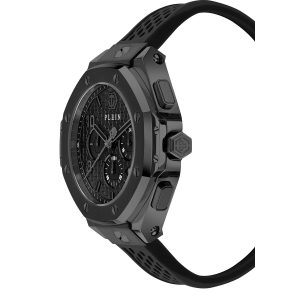 Reloj Philipp Plein Hombre Chrono Royal. Silicona Negro PWPRA0924