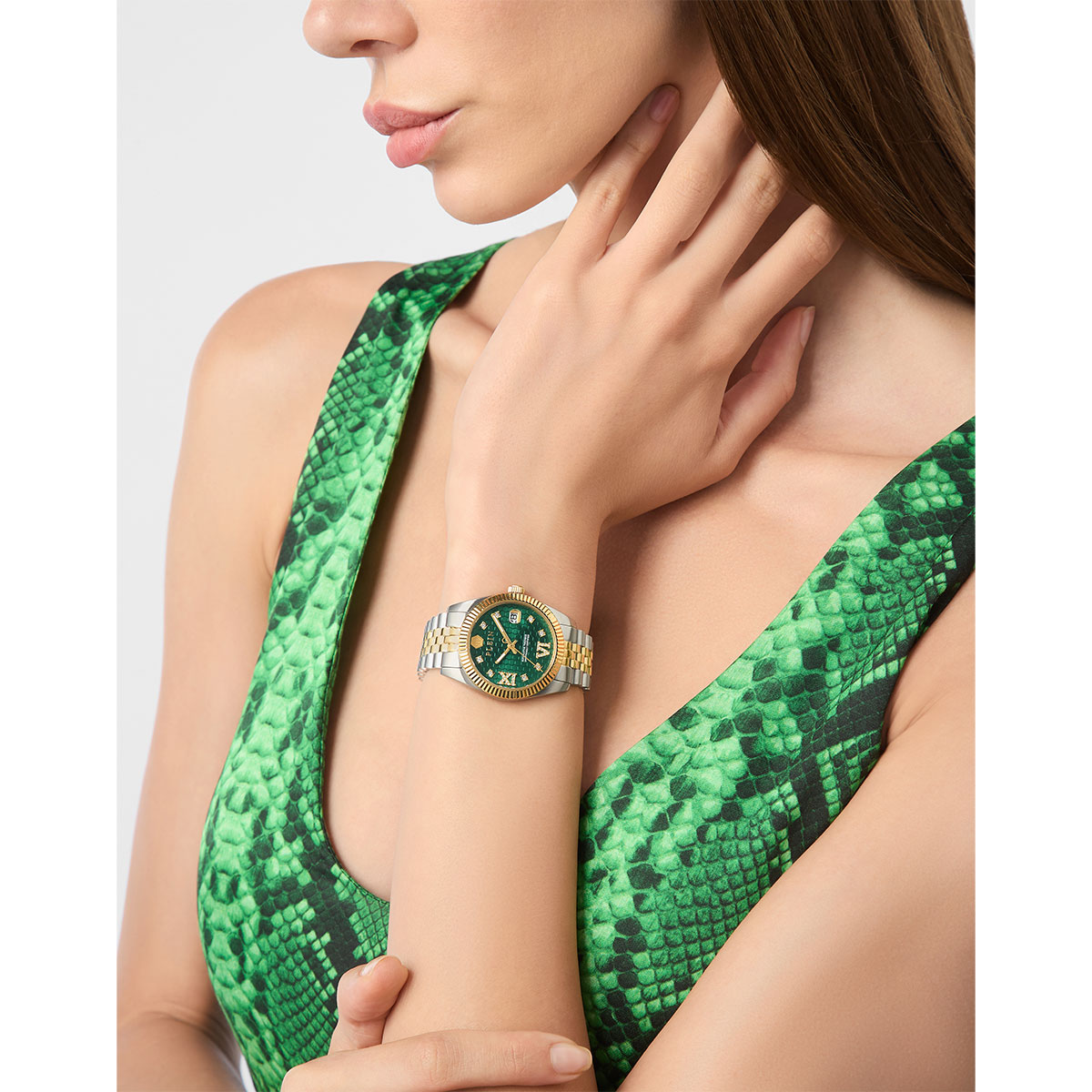 Reloj Philipp Plein Mujer Date Superlative. Acero Inoxidable Plateado PWYFA0225 - Imagen 4