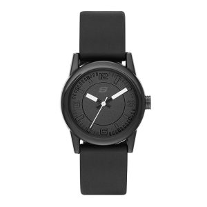 Reloj Skechers Mujer Rosencrans. Silicona Negro SR6028