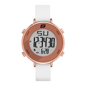 Reloj Skechers Mujer. Silicona Blanco SR6066