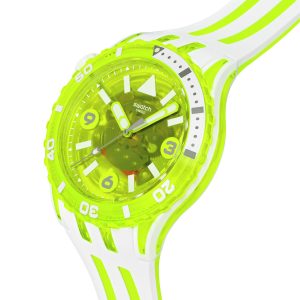 Reloj Swatch Unisex Egg Yolk. Silicona Amarillo SSCU09J100