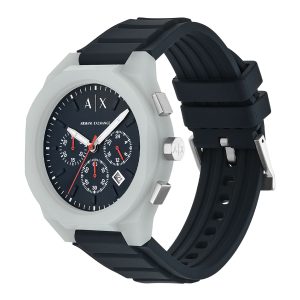 Reloj Armani Exchange Hombre Sync. Silicona Azul AX4172