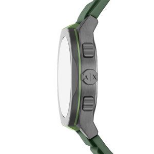Reloj Armani Exchange Hombre Sync. Silicona Verde AX4292