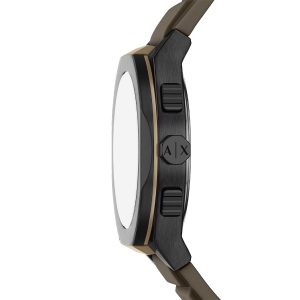 Reloj Armani Exchange Hombre Sync. Silicona Marrón AX4293