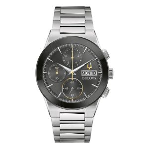 Reloj Bulova Hombre Modern. Acero Inoxidable Plateado 96C149