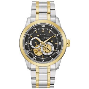 Reloj Bulova Hombre Classics. Acero Inoxidable Plateado 98A311