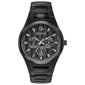 Reloj Bulova Hombre. Acero Inoxidable Negro 98C129