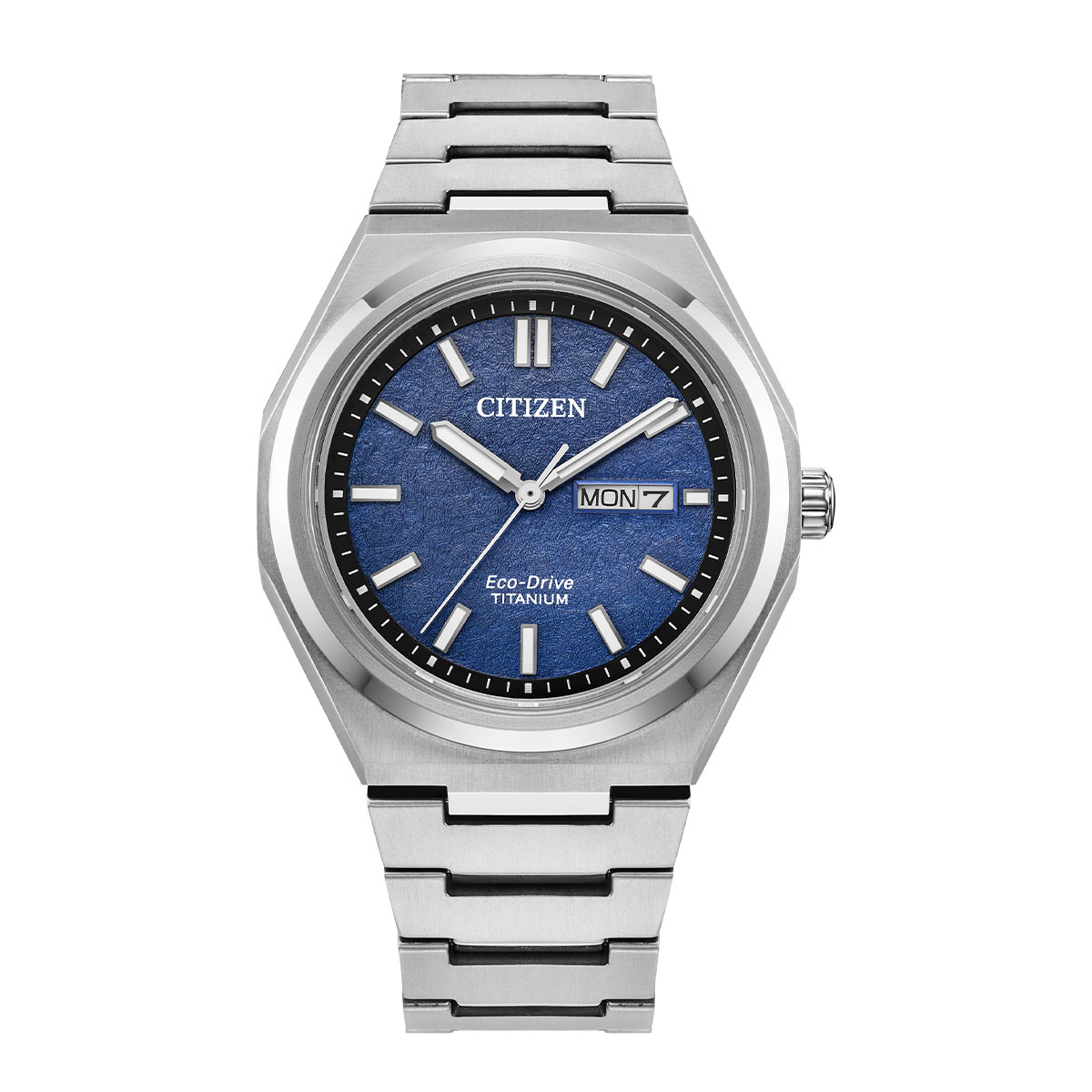 Reloj Citizen Hombre Zenshin Eco-Drive. Super Titanio Plateado AW0130-85L