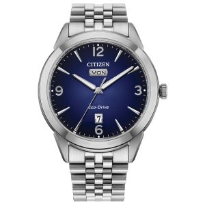 Reloj Citizen Hombre Eco-Drive. Acero Inoxidable Plateado AW0150-53L