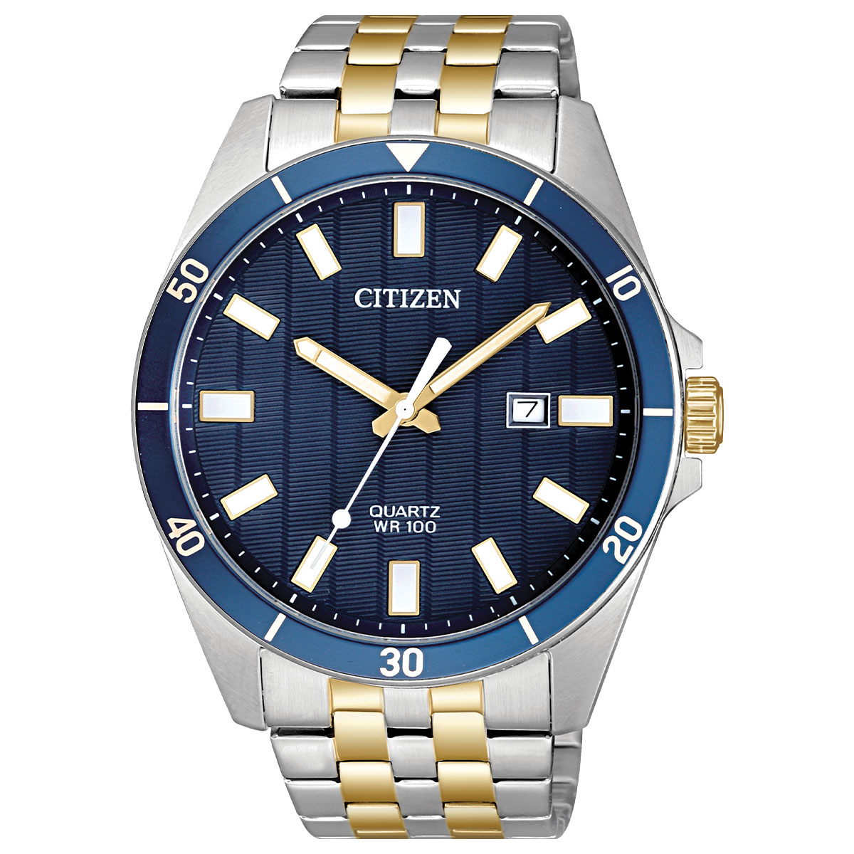 Reloj Citizen Hombre Cuarzo. Acero Inoxidable Plateado BI5054-53L
