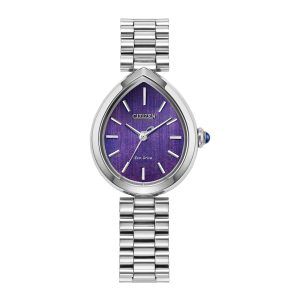 Reloj Citizen Mujer L Eco-Drive. Acero Inoxidable Plateado EM1200-55X